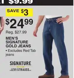 Dunham's Sports MEN'S SIGNATURE GOLD JEANS offer
