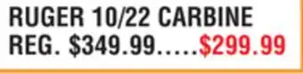 Dunham's Sports RUGER 10/22 CARBINE offer