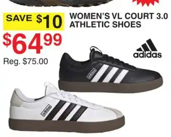Dunham's Sports ADIDAS WOMEN'S VL COURT 3.0 ATHLETIC SHOES offer