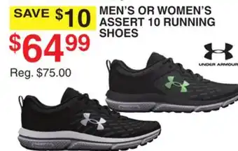 Dunham's Sports UNDER ARMOUR MEN'S OR WOMEN'S ASSERT 10 RUNNING SHOES offer
