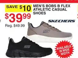 Dunham's Sports SKECHERS MEN'S BOBS B FLEX ATHLETIC CASUAL SHOES offer