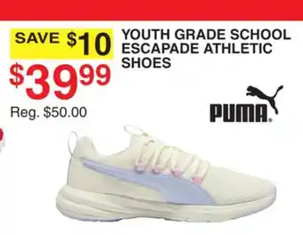 Dunham's Sports PUMA YOUTH GRADE SCHOOL ESCAPADE ATHLETIC SHOES offer