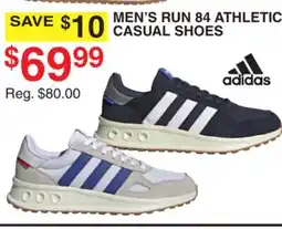 Dunham's Sports ADIDAS MEN'S RUN 84 ATHLETIC CASUAL SHOES offer