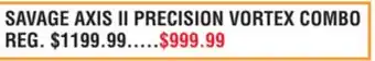 Dunham's Sports SAVAGE AXIS II PRECISION VORTEX COMBO offer