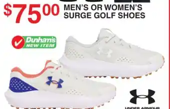 Dunham's Sports MEN'S OR WOMEN'S SURGE GOLF SHOES offer