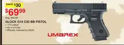 Dunham's Sports UMAREX GLOCK G19 C02 BB PISTOL offer