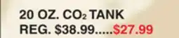 Dunham's Sports 20 OZ. CO2 TANK offer