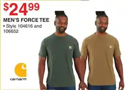 Dunham's Sports CARHARTT MEN'S FORCE TEE offer