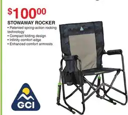 Dunham's Sports STOWAWAY ROCKER offer