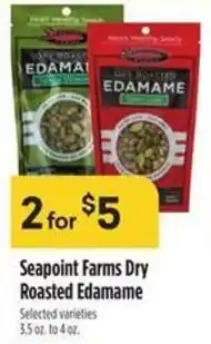 Raley's Seapoint farms dry roasted edamame offer