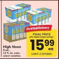 Safeway HIGH NOON offer