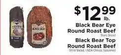 ShopRite Black Bear Roast Beef offer