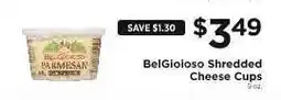 ShopRite BelGioioso Shredded Cheese Cups offer