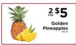 ShopRite Golden Pineapples offer