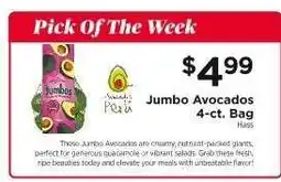 ShopRite Jumbo Avocados offer