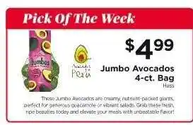 ShopRite Jumbo Avocados offer