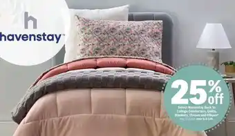 Meijer Havenstay Back to College Comforters, Quilts, Blankets, Throws and Pillows offer