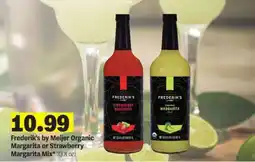 Meijer Frederik's by Meijer Organic Margarita or Strawberry Margarita Mix offer