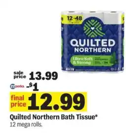 Meijer Quilted Northern Bath Tissue offer