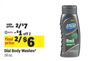 Meijer Dial Body Washes offer