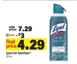 Meijer Lysol Air Sanitizer offer