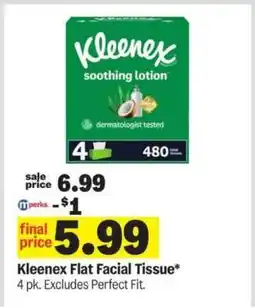 Meijer Kleenex Flat Facial Tissue offer