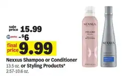Meijer Nexxus Shampoo or Conditioner offer