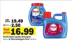 Meijer Persil Liquid Laundry Detergent offer
