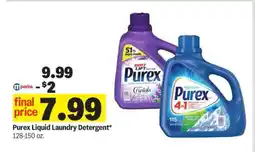 Meijer Purex Liquid Laundry Detergent offer