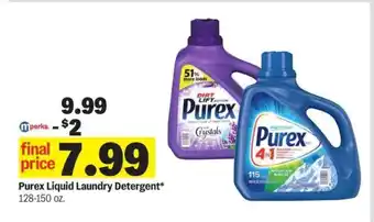 Meijer Purex Liquid Laundry Detergent offer