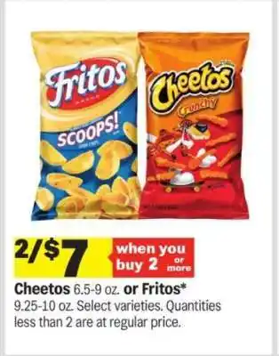 Meijer Cheetos or Fritos offer