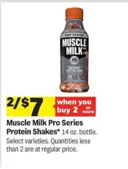 Meijer Muscle Milk Pro Series Protein Shakes offer