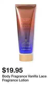 Victoria's Secret Body Fragrance Vanilla Lace Fragrance Lotion offer