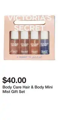 Victoria's Secret Body Care Hair & Body Mini Mist Gift Set offer