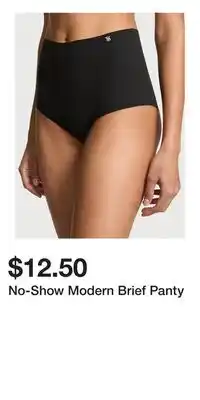 Victoria's Secret No-Show Modern Brief Panty offer