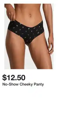 Victoria's Secret No-Show Cheeky Panty offer