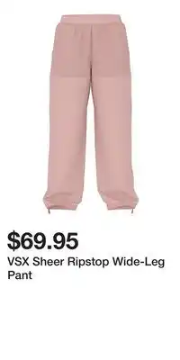 Victoria's Secret VSX Sheer Ripstop Wide-Leg Pant offer