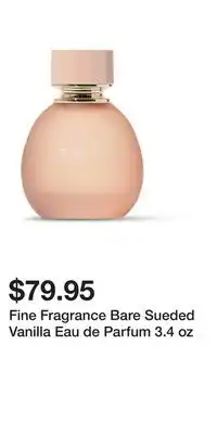 Victoria's Secret Fine Fragrance Bare Sueded Vanilla Eau de Parfum 3.4 oz offer