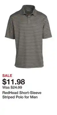 Cabela's RedHead Short-Sleeve Striped Polo for Men offer