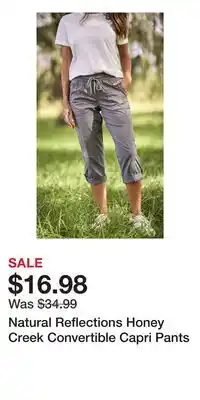 Cabela's Natural Reflections Honey Creek Convertible Capri Pants offer