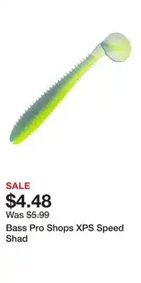 Cabela's Bass Pro Shops XPS Speed Shad offer