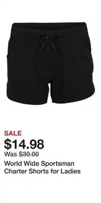 Cabela's World Wide Sportsman Charter Shorts for Ladies offer