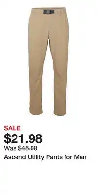 Cabela's Ascend Utility Pants for Men offer