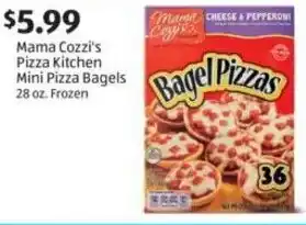 Aldi Mama Cozzi's Pizza Kitchen Mini Pizza Bagels offer