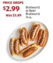 Aldi Bratwurst or Beer Bratwurst offer