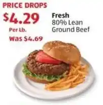 Aldi Fresh 80% Lean Ground Beef offer