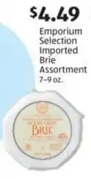 Aldi Emporium Selection Imported Brie Assortment offer