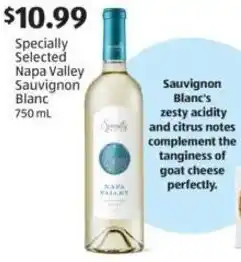 Aldi Napa Valley Sauvignon Blanc offer