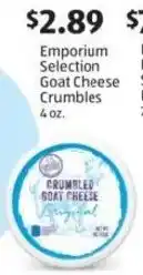 Aldi Emporium Selection Goat Cheese Crumbles offer