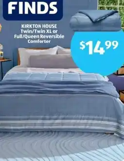 Aldi KIRKTON HOUSE Twin/Twin XL or Full/Queen Reversible Comforter offer